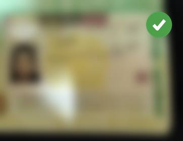 Student visa approval for Maham, document blurred for privacy