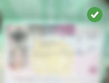 Student visa approval for Nazish, document blurred for privacy