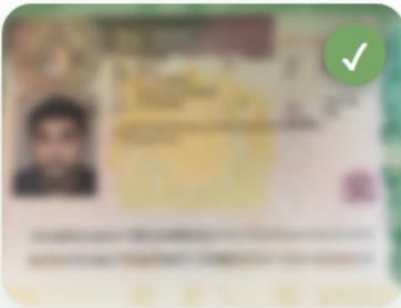 Student visa approval for Saad, document blurred for privacy